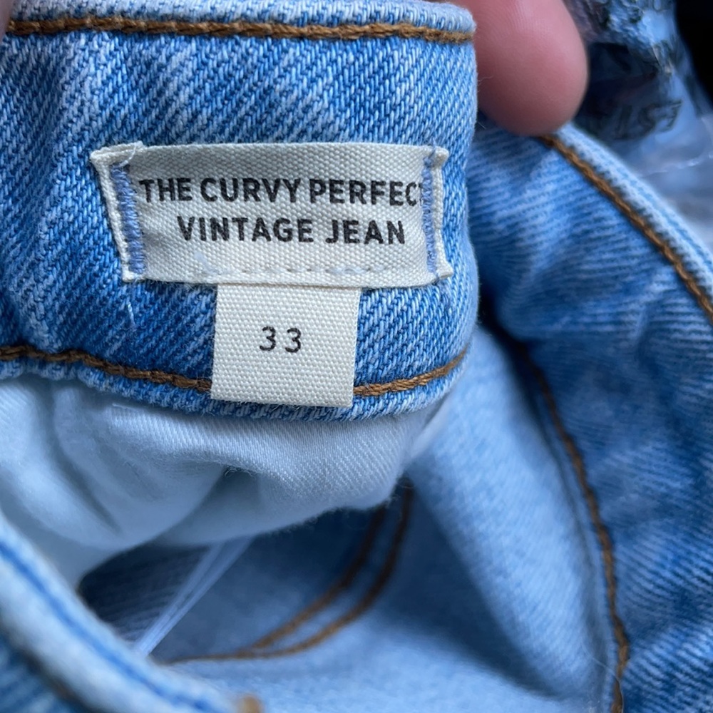 NWT Madewell The Curvy Perfect Vintage Jean in Fiore Wash - Picture 9 of 15